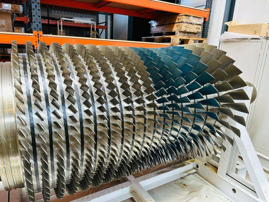 MS5001 Bladed Rotor with 17-Stage Compressor